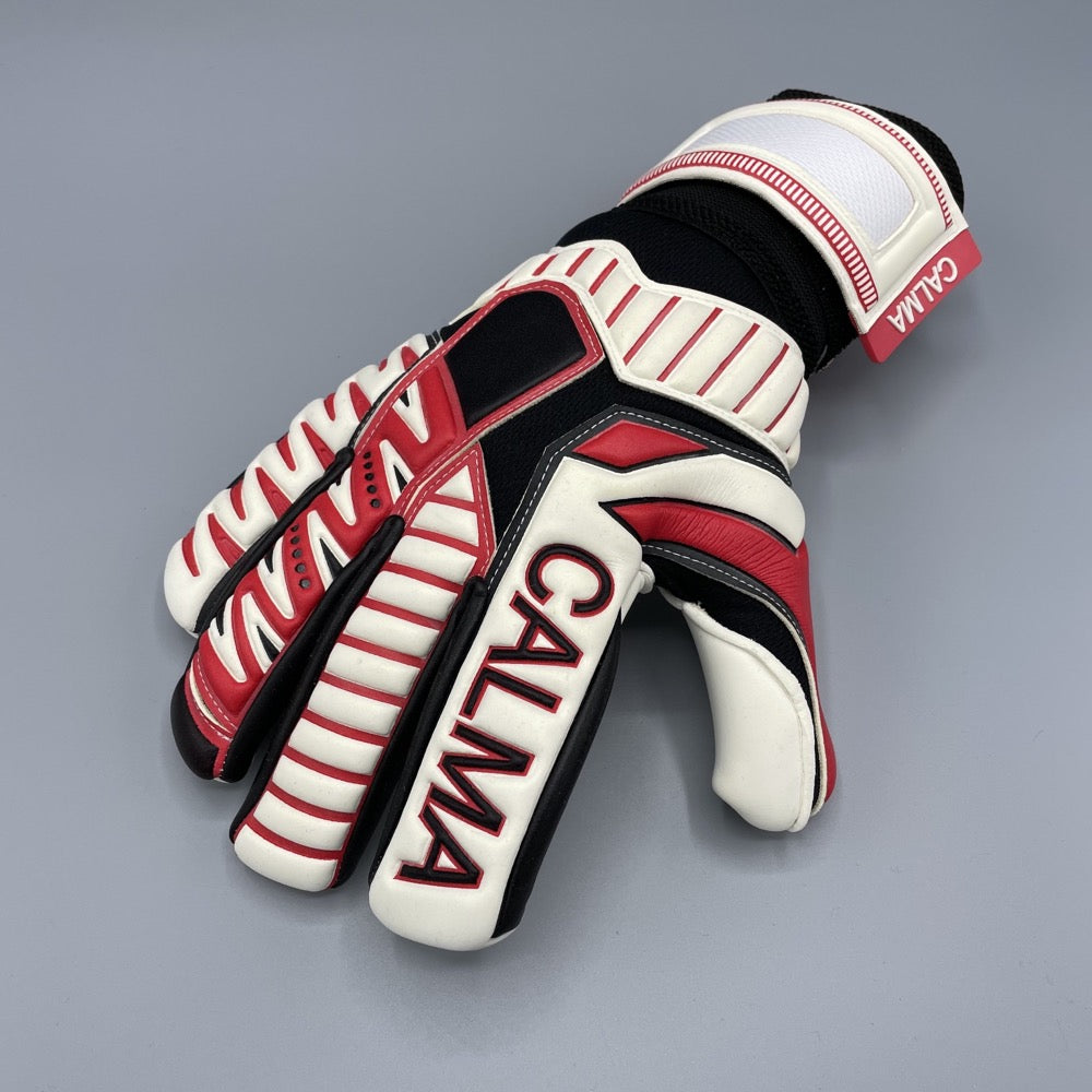 Profi Legacy Ltd Edition Red Black Goalkeeper Gloves Calma Goalkeeping