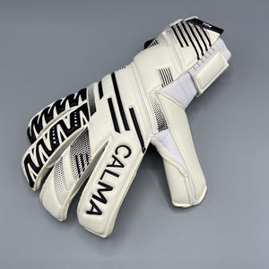 Junior Profi Wiselock White/Black Goalkeeper Gloves